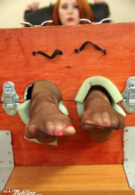 UK Tickling xxx pics collection featuring Sophie Nova in humilation action